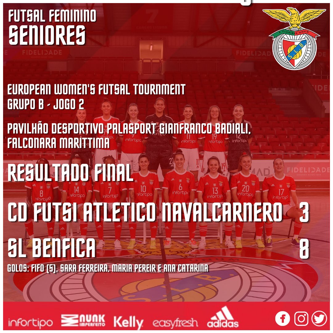 SL Benfica Futsal Feminino tweet media