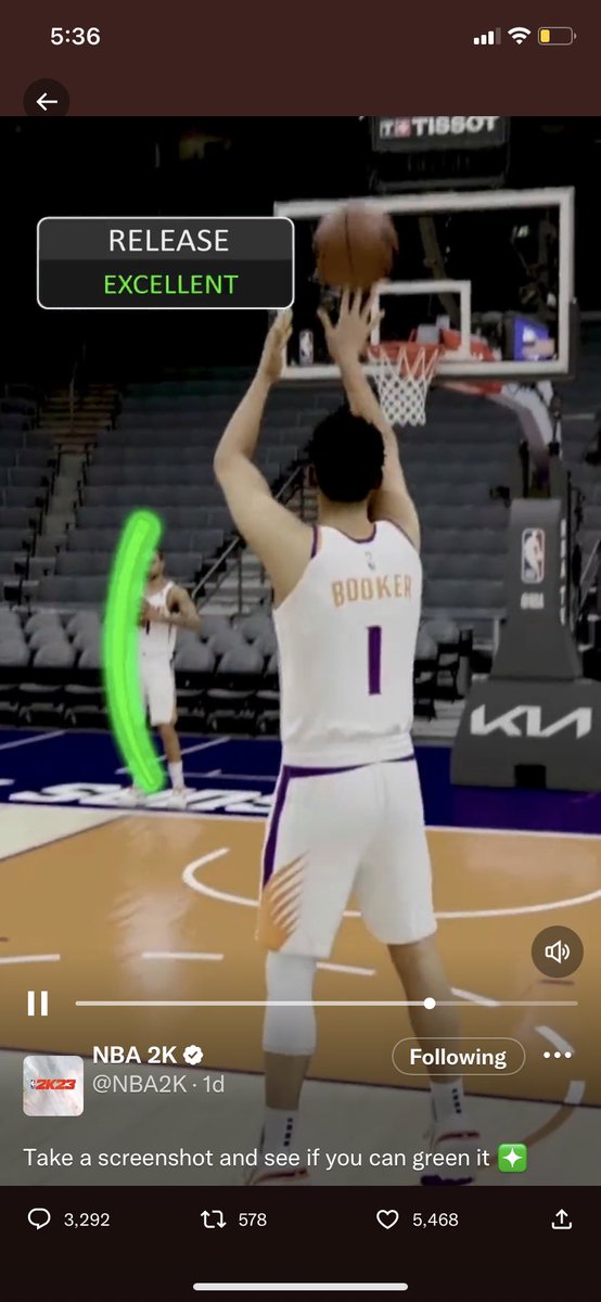 SlaughterBoiT's tweet photo. @NBA2K Green Real shooter🎯 https://t.co/Yyyk00ksjn