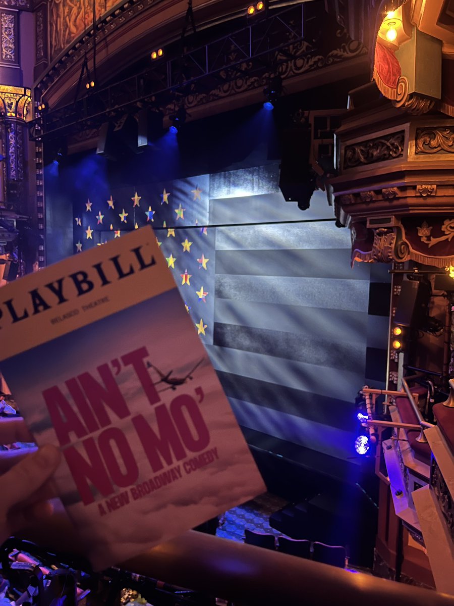 neddonovan's tweet photo. Tonight’s dose of #broadway: a piece of theatre that has the world buzzing.
I love the Belasco. It consistently hosts the most exciting work broadway has to offer.
In 2008 I was here for the closing performance of #PassingStrange and my life was forever changed. #SaveAintNoMo https://t.co/2sxCwIUuw0