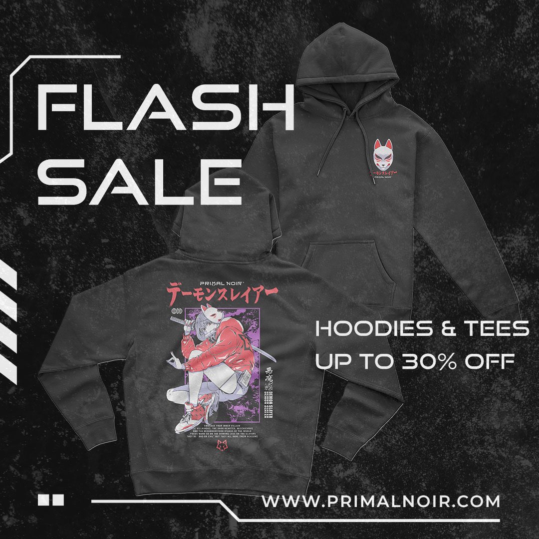 PrimalNoir's tweet photo. Retro 90’s vibe…Nezuko heavyweight winter hoodie available now [FLASH SALE] #demonslayer #nezukokamado #thickhoodies #animehoodies #animetshirt #flashsale #ambassadorswanted #brandambassords #primalnoir #jointheMOB https://t.co/9rwEBHm2E2