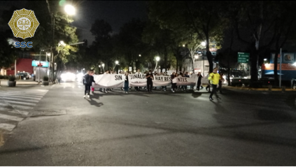 OVIALCDMX's tweet photo. #PrecauciónVial | Marcha avanza sobre Av. Marina Nacional a la altura de Felipe Carrillo Puerto con dirección a Av. Aquiles Serdán. #AlternativaVial Ejercito Nacional. https://t.co/0xwcbfAI7q