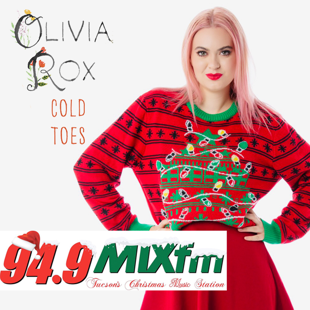Thank you <a href="/mixfmtucson/">KMXZ Tucson</a> for adding “Cold Toes” to your rotation this holiday season!✨Shoutout to all of my amazing Roxstars from the Tucson area! Happy Holidays! 🎄🎸😍