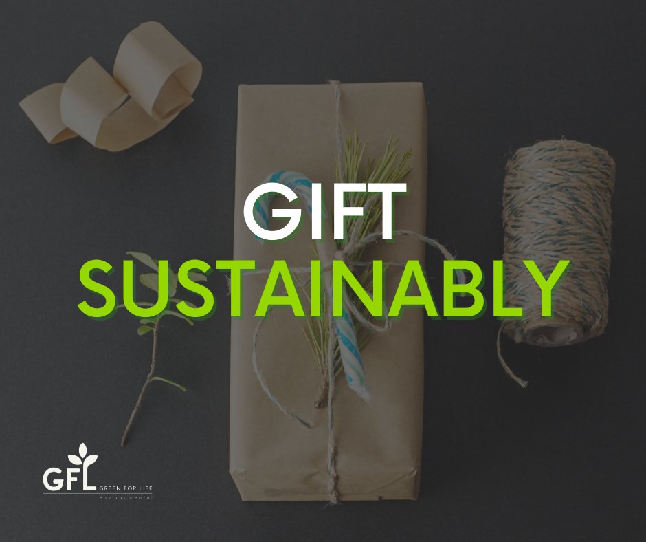 GFL_COS's tweet photo. Use fabric, butcher paper, or up-cycled newspaper as a sustainable gift wrap option. Stay sustainable this holiday season and reduce waste. 

#recycle #trash #sustainable #wrappingpaper #christmas #presents #christmaswrapping #gflcoloradosprings #gfl https://t.co/VcBTrTrmdw