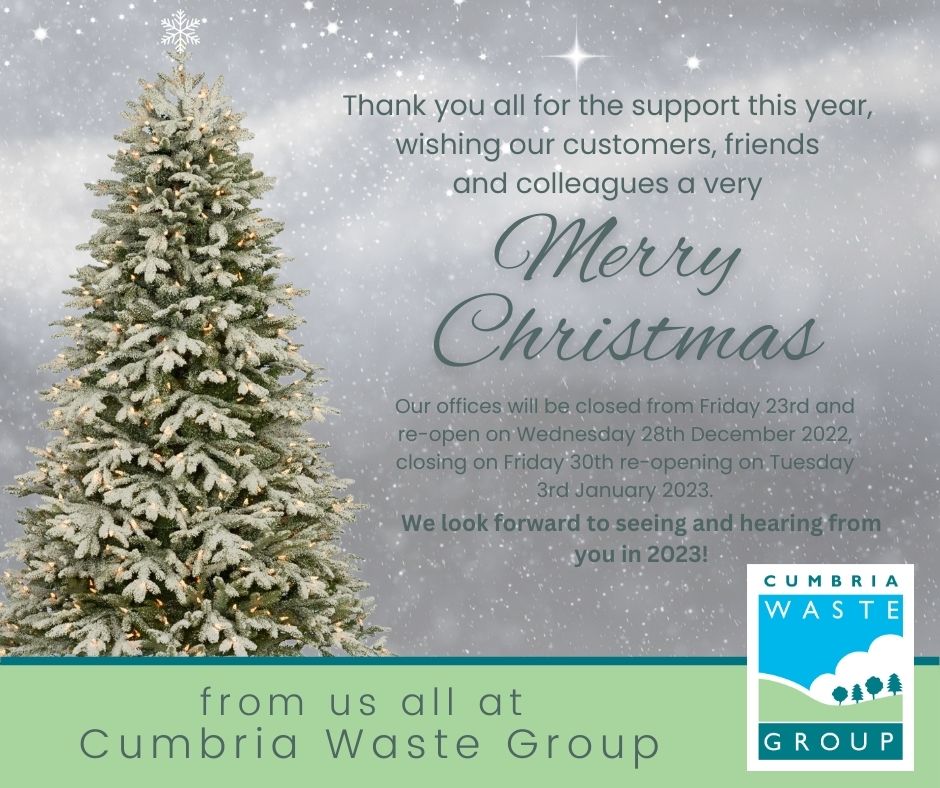 Merry Christmas from us all at Cumbria Waste Group
#cumbriawaste #merrychristmas2022