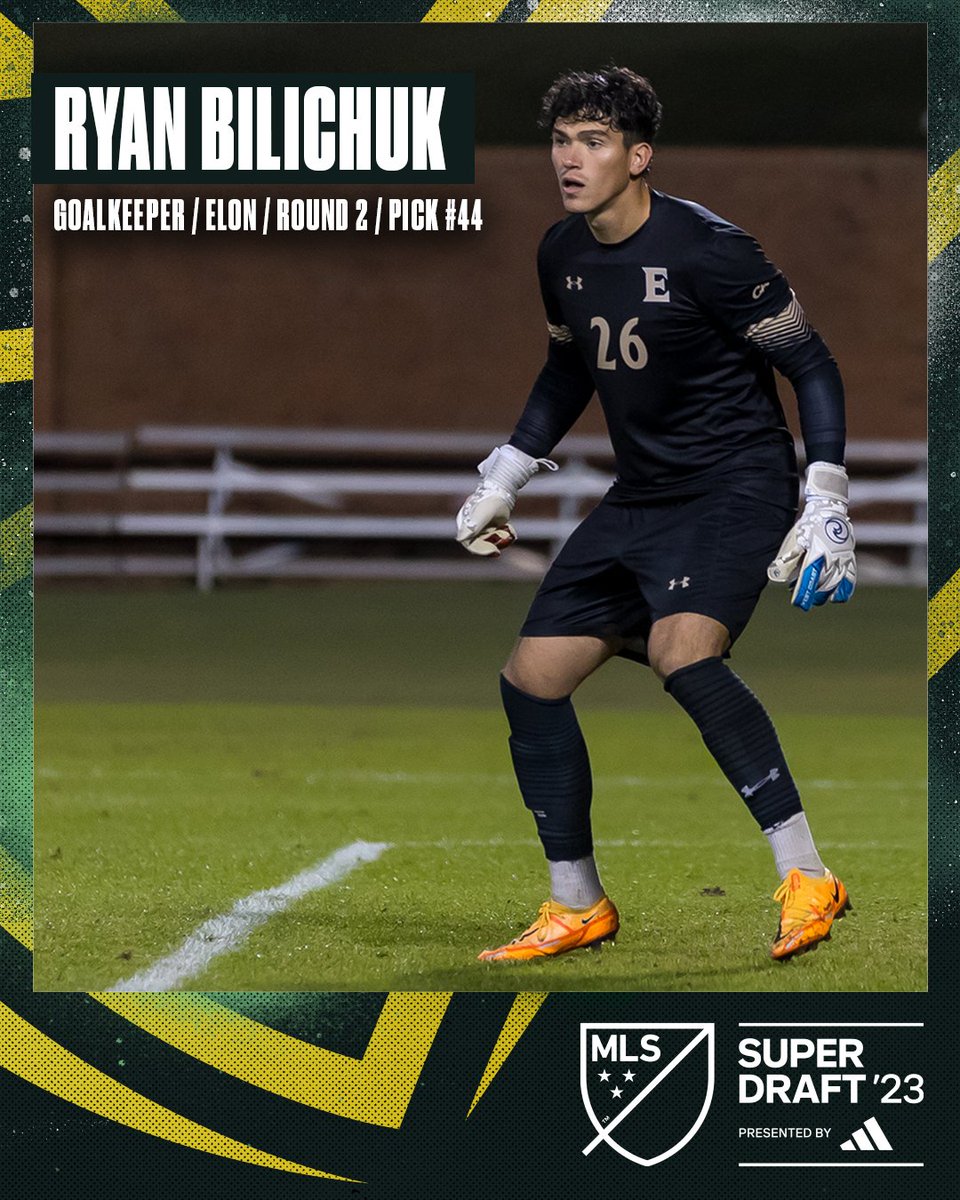 PDX Bound ⚽️

With the #44 Pick in the <a href="/MLS/">Major League Soccer</a> #SuperDraft presented by <a href="/adidasfootball/">adidas Football</a>, we've selected Ryan Bilichuk of Elon University 👏

#RCTID