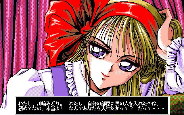 PC98 といえば、アナログ16色を駆使した志向のドット職人芸の世界