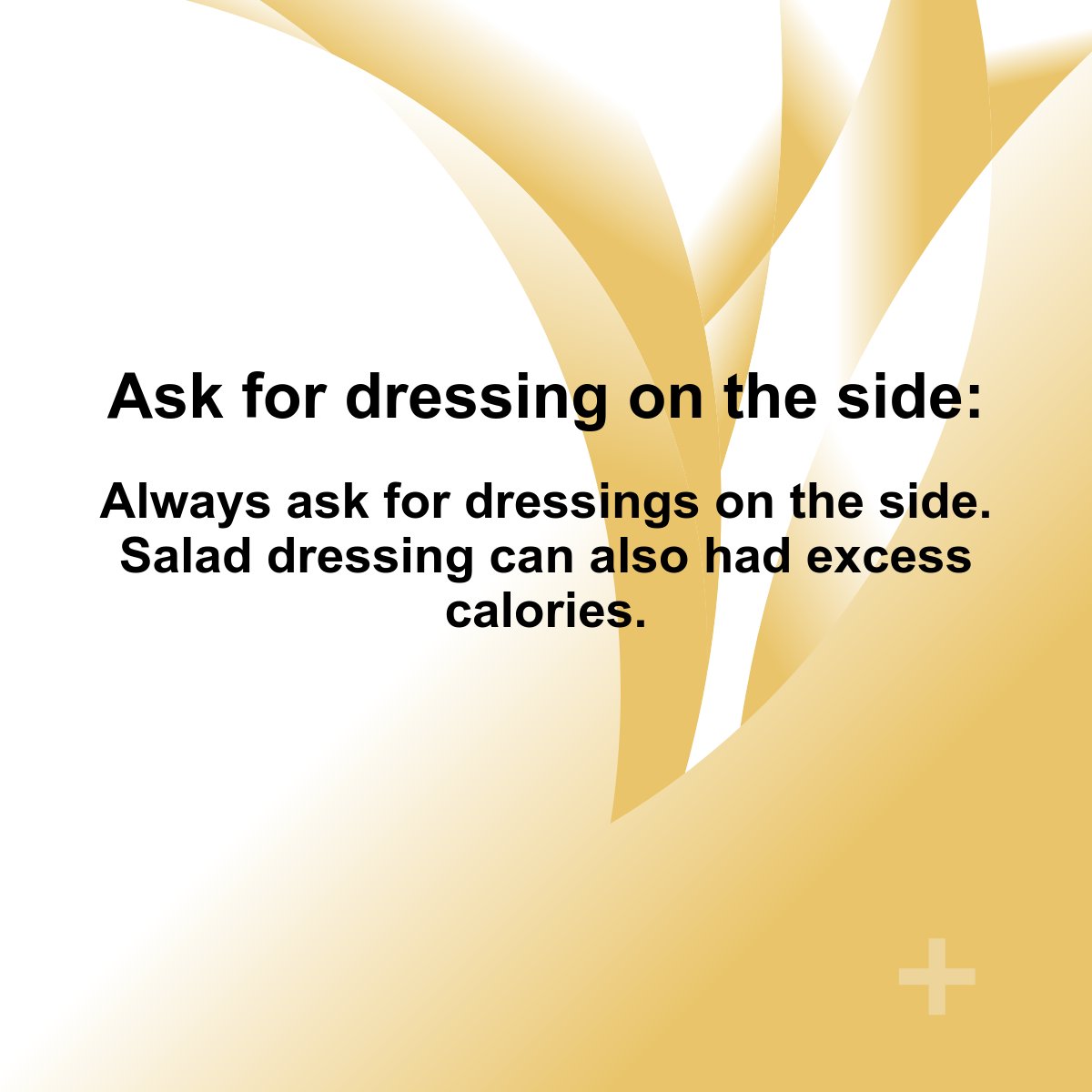 wandasgotit's tweet image. ⏰ Tip of the week!  Ask for dressing on the side:  Always ask for dressings on the side. Salad dressing can also had excess calories. perrywp10.youngevity.com