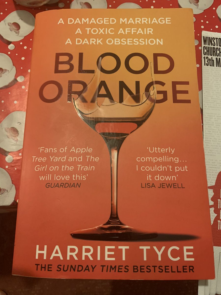 Currently reading #BloodOrange #HarrietTyce
