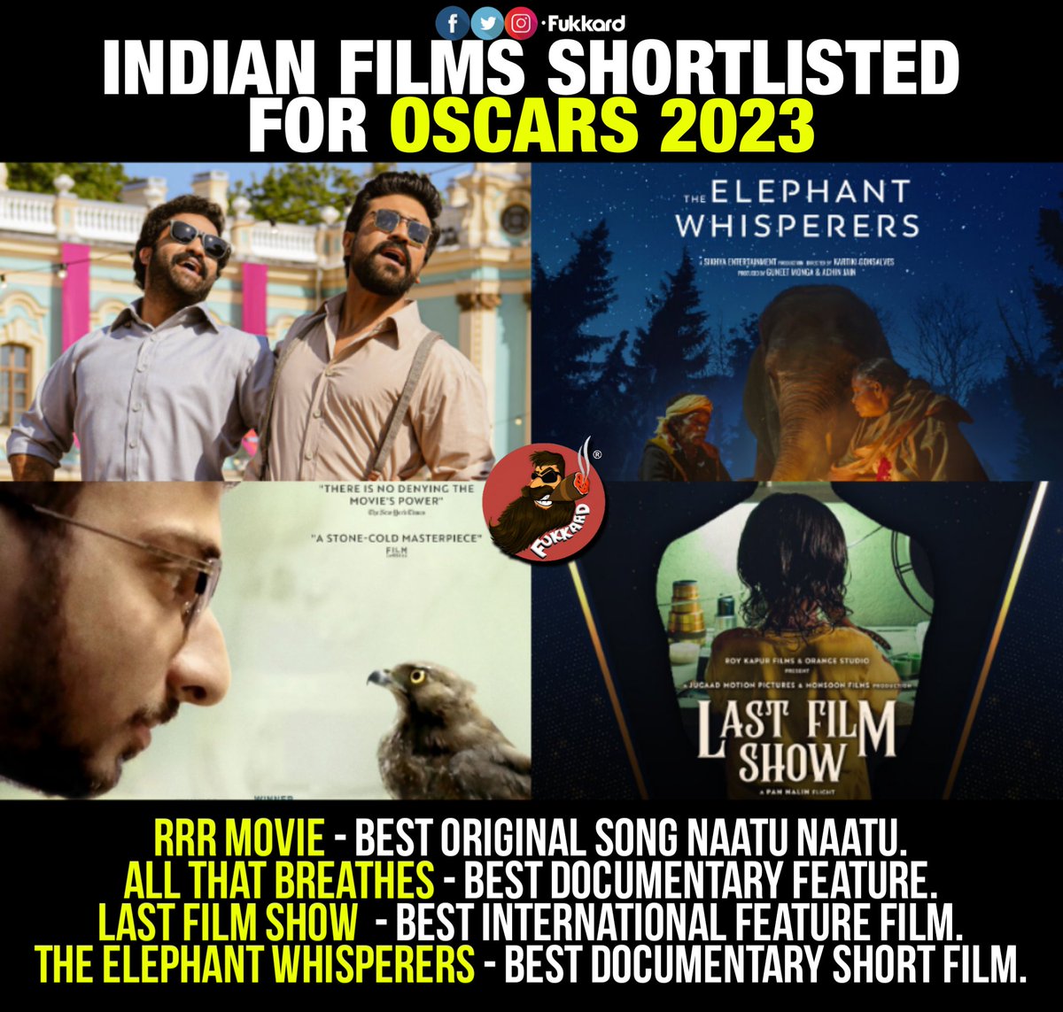 #IndianFilms @ #AcademyAwards 🤗

#95thAcademyAwards #AcademyAwards2023 #Oscars2023