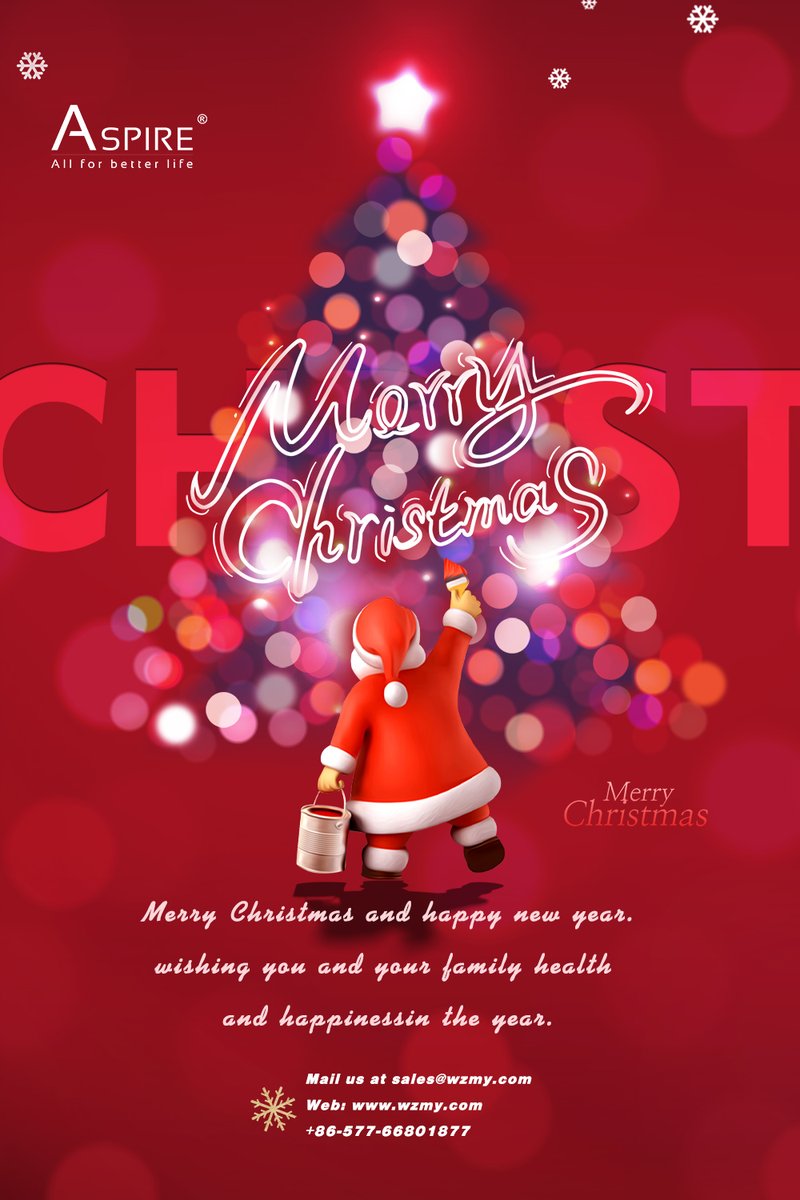 Echo14856483's tweet photo. Wenzhou Maya Co., Ltd. would like to wish our esteemed customers a peaceful Christmas Eve and a Merry Christmas! 🎅 

I hope that in the coming New Year, everything will go well and be safe and healthy for everyone! 😊 https://t.co/G99Jqx6e89