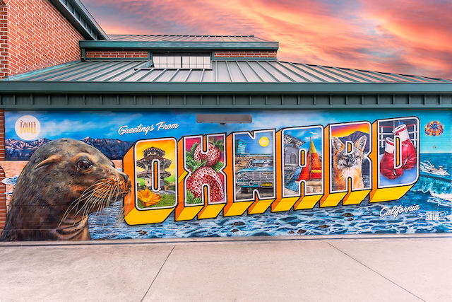 kvtaspeednews's tweet photo. New murals grace the Oxnard Transportation Center https://t.co/cL2ASqkm4z https://t.co/LiJcBDVSj9