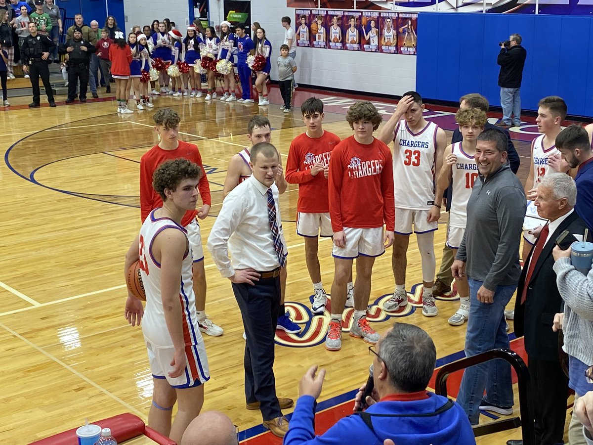 West Noble's all-time leading scorer: Austin Cripe