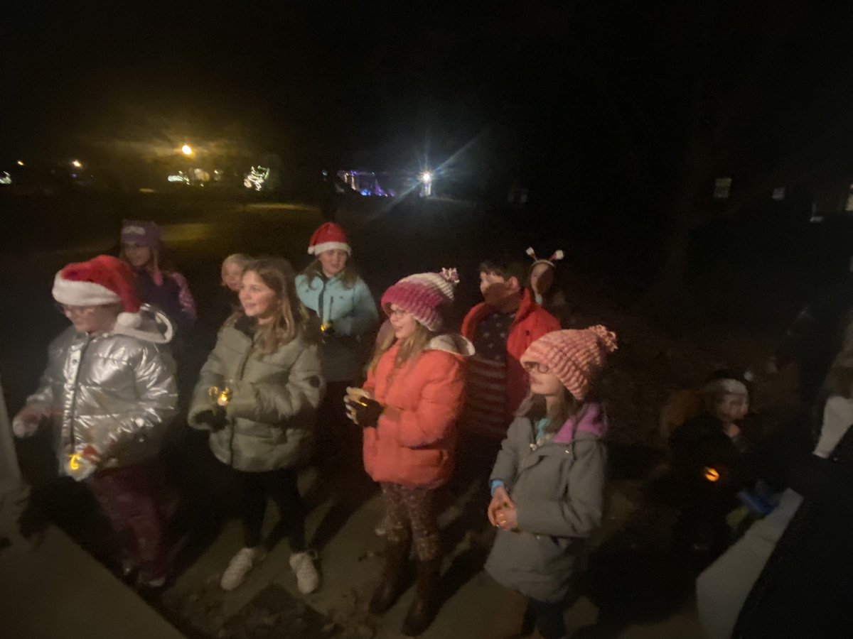 Second annual classroom caroling was a success! The classroom that sings together…is a family! #wegotdis