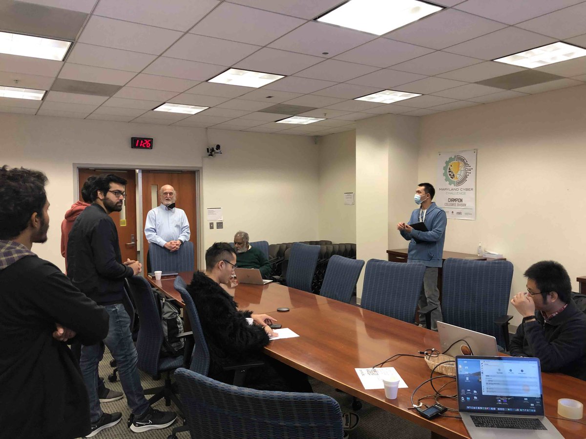ACM_UMBC's tweet photo. Successful ACM Talk &amp; HiTea on 12/7. Thanks to our speaker Dr. Xuezhi Cang, our advisor Prof. Finin @timFinin , and all participants! See you guys all in Spring 2023 Semester! #ACM #UMBC https://t.co/KRuFmqOw6p