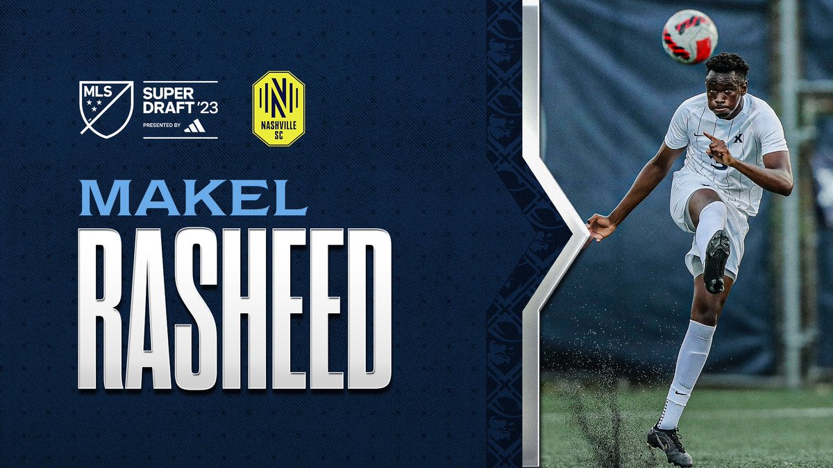 XavierMSOC's tweet photo. 𝐓𝐡𝐢𝐫𝐝 𝐑𝐨𝐮𝐧𝐝. 𝐎𝐯𝐞𝐫𝐚𝐥𝐥 𝐏𝐢𝐜𝐤 𝐍𝐨. 𝟔𝟓.

Makel Rasheed was taken by @NashvilleSC in the MLS #SuperDraft 👏

➡️ https://t.co/T6HqomyPvS

#LetsGoX https://t.co/g8TIYYoJ74