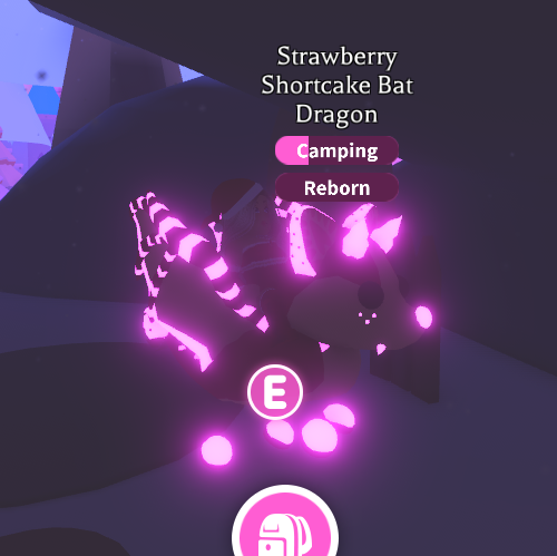 LTiger319's tweet photo. I have been trying to work on making my neons in @PlayAdoptMe. Taking me forever but absolutely in love with my neon strawberry bat dragon!!!!!!! https://t.co/qDCz7ETonL