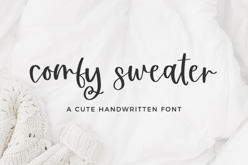 Comfy Sweater Script is best for:

- logos + branding
- website design + website accents
- clean print design, like magazines + flyers
- header elements that need handwritten touch
- quote graphics for social media

Comfy Sweater Script includes:

-

beckmccormick.com/product/comfy-…