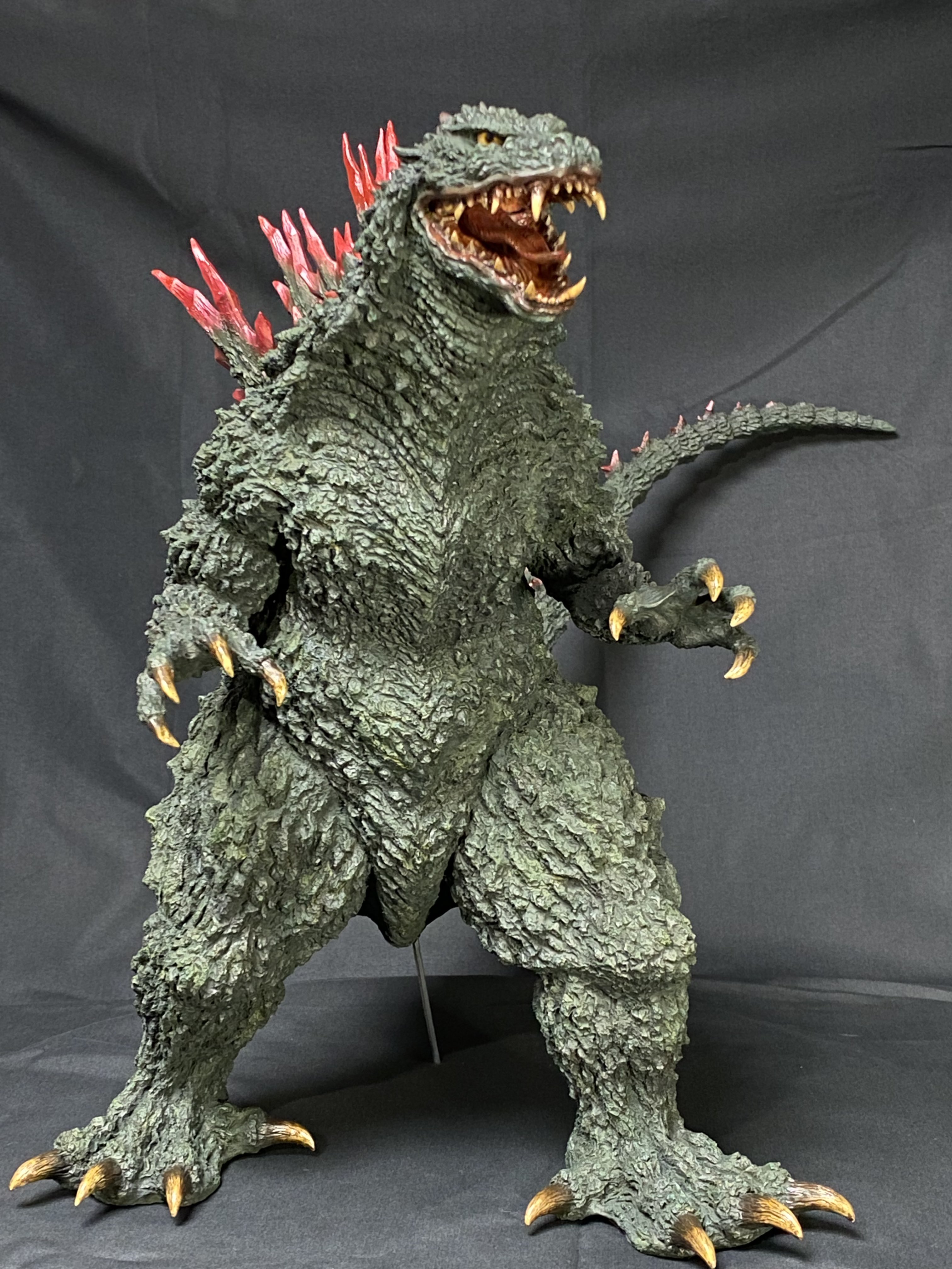 ミレニアムゴ ジ ラ三輪車 ゴ ジ ラブルー成型色 ミレニアム