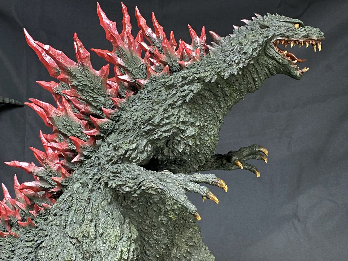 訳あり 酒井ゆうじ ゴジラ2000 ミレニアム メタリックレッドver. 訳