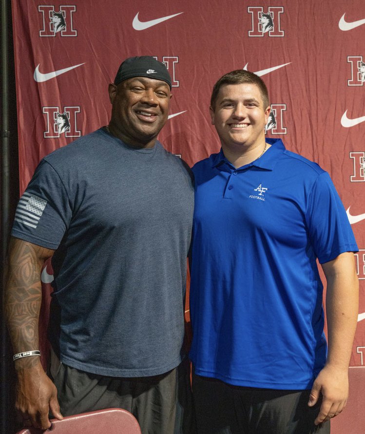 BIG TUCK (@swoll1) on Twitter photo In the tradition of a long line of <a href="/Husky_Football7/">HamiltonHuskyFootball</a> centers <a href="/AF_Football/">Air Force Football</a> is getting a humble, dedicated, hard working leader and he will make their OLine and program better.
Extremely coachable and bright.
Thankful to have had the opportunity to coach him.
#gofalcons <a href="/GStalfort/">Griffin Stalfort</a> In the tradition of a long line of <a href="/Husky_Football7/">HamiltonHuskyFootball</a> centers <a href="/AF_Football/">Air Force Football</a> is getting a humble, dedicated, hard working leader and he will make their OLine and program better.
Extremely coachable and bright.
Thankful to have had the opportunity to coach him.
#gofalcons <a href="/GStalfort/">Griffin Stalfort</a>