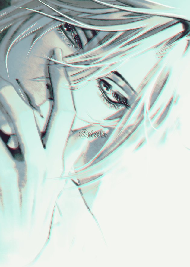 「#作品を載せて自分の作品を知ってもらおう長髪、白髪男子描いてます 」|慧那(えな)5月分有償依頼受付中のイラスト