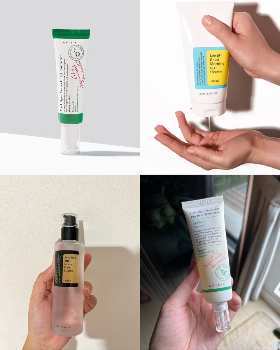 4yujusa's tweet photo. Some of the skincare products that are proven to be effective. 

𝐑𝐞𝐜𝐨𝐦𝐦𝐞𝐧𝐝𝐞𝐝 ❗️

thread ~ https://t.co/P8nuV08cKx
