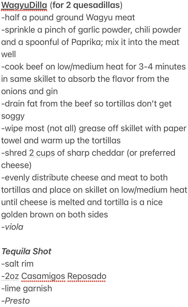 SheeshYoIDGAF's tweet photo. Just made this Wagyu Quesadilla for @VividLimited food night🥵 The tequila paired perfectly with the fat in the quesadilla and the Pico De Gallo had a nice twist with the hint of gin and the light sweetness of the slightly sautéed onions👨‍🍳 @GordonRamsay @GuyFieri any thoughts👀❓ https://t.co/v5KhidSj6v