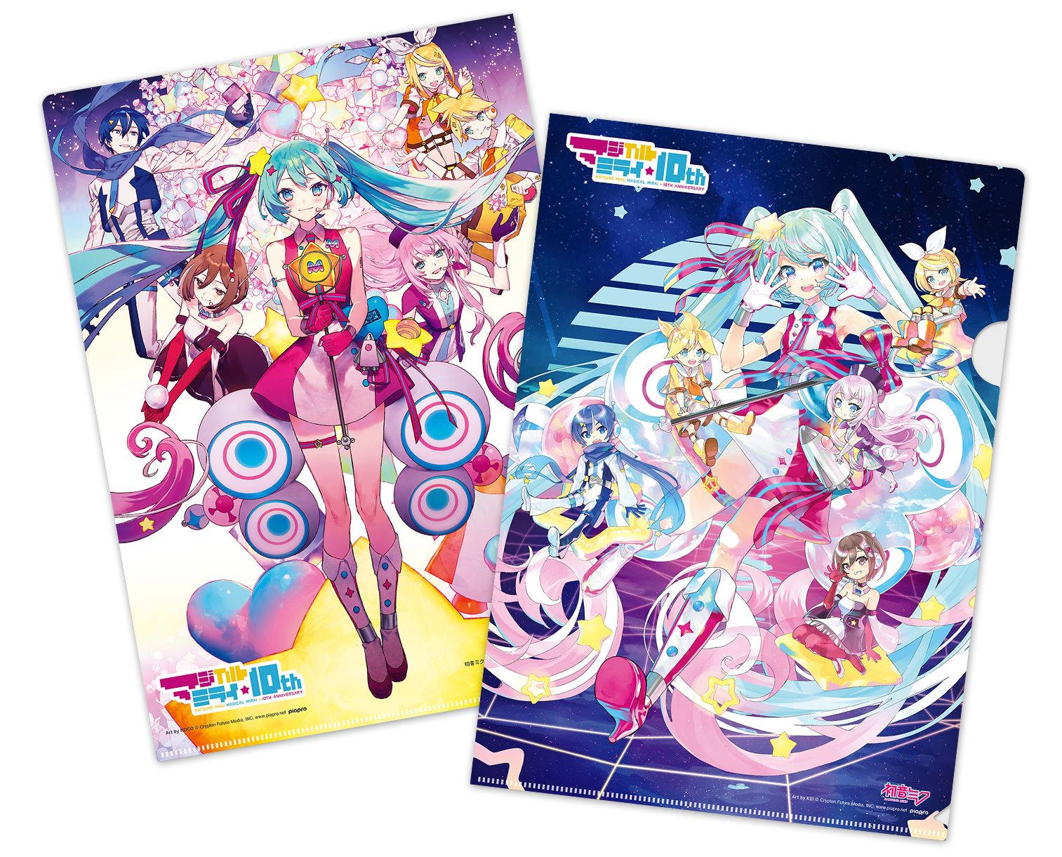 004クリアファイル ボーカロイド 初音ミク マジカルミライ 2014 ixima