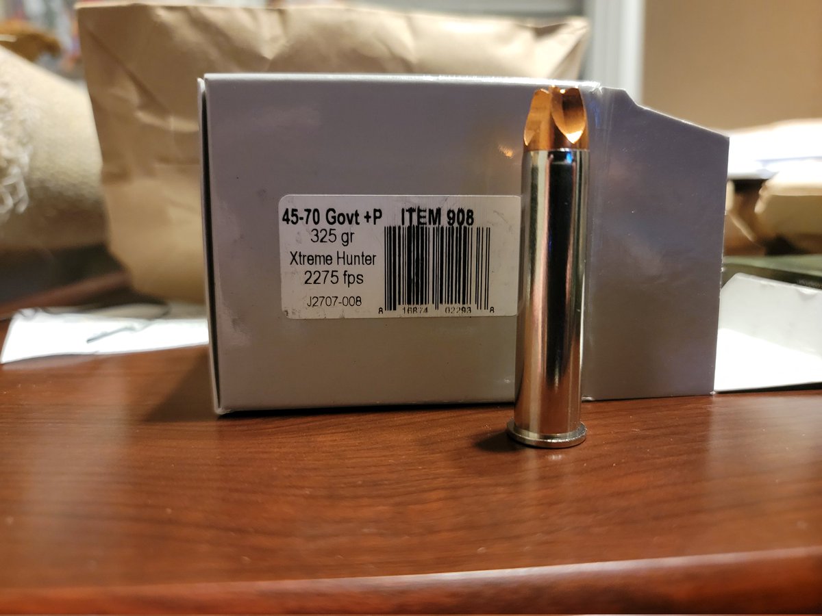 TxJarhead (@beardedtexan69) on Twitter photo So I got home and looked in my <a href="/AmmoSquared/">AmmoSquared</a> box I got. I was surprised and a little giddy when I realized my box of 45-70 was Xtreme penetrators 😏 So I got home and looked in my <a href="/AmmoSquared/">AmmoSquared</a> box I got. I was surprised and a little giddy when I realized my box of 45-70 was Xtreme penetrators 😏