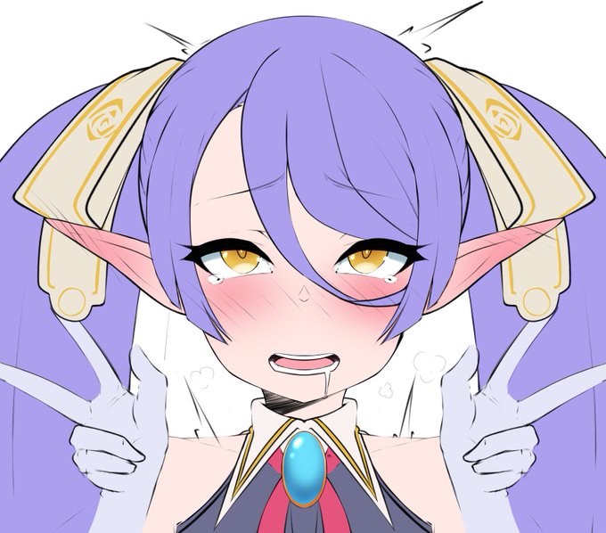 描いてもらった線画塗ったー! 