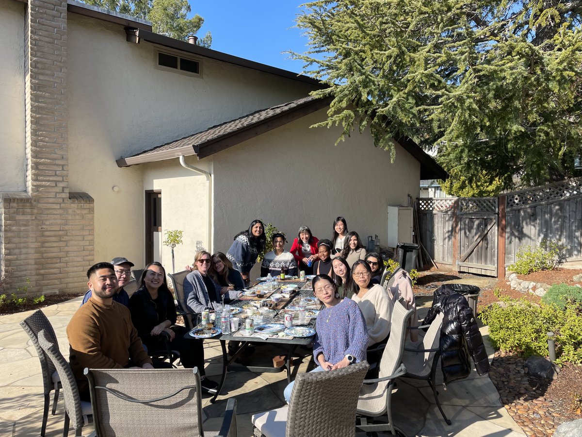 Holiday lunch with our basic and clinic research team