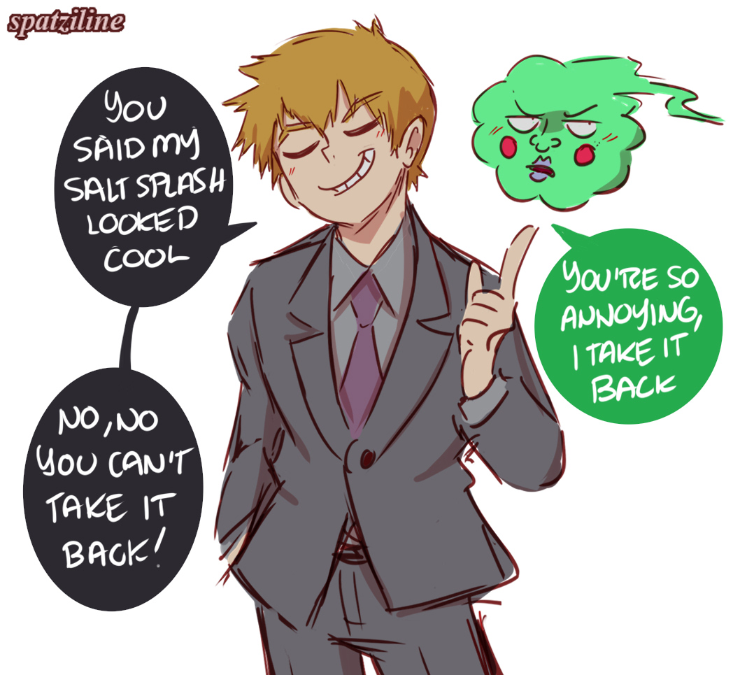 Guys I have a confession after that finale... I ship Ekubo and Reigen, Ekurei is in fact my OTP... Now act like you all are surprised at these news #mobpsycho100 #mp100 #ekurei 