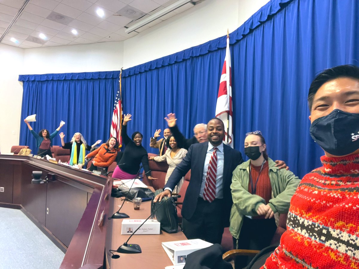 Allister Chang (@allistersboe) on Twitter photo Adjourning <a href="/DCSBOE/">DC State Board of Ed</a>'s last meeting of 2022! 📚
Please join me in thanking retiring members <a href="/EmilyGasoiW1/">Emily Gasoi</a>, <a href="/Ruth4Schools/">Ruth Wattenberg</a>, <a href="/ZACHARYSBOE5/">Zachary Parker, Ward 5 SBOE Rep</a>, <a href="/jessicasutterW6/">Jessica Sutter</a>! ✏️
Excited to get to work with newly elected members <a href="/BenWilliamsDC/">Ben Williams</a>, <a href="/EJGoulet/">Eric Goulet</a>, <a href="/Henderson4Ward5/">Robert Henderson</a>, <a href="/BrandonBest/">Brandon Sinclair Best</a>! 🍎 Adjourning <a href="/DCSBOE/">DC State Board of Ed</a>'s last meeting of 2022! 📚
Please join me in thanking retiring members <a href="/EmilyGasoiW1/">Emily Gasoi</a>, <a href="/Ruth4Schools/">Ruth Wattenberg</a>, <a href="/ZACHARYSBOE5/">Zachary Parker, Ward 5 SBOE Rep</a>, <a href="/jessicasutterW6/">Jessica Sutter</a>! ✏️
Excited to get to work with newly elected members <a href="/BenWilliamsDC/">Ben Williams</a>, <a href="/EJGoulet/">Eric Goulet</a>, <a href="/Henderson4Ward5/">Robert Henderson</a>, <a href="/BrandonBest/">Brandon Sinclair Best</a>! 🍎