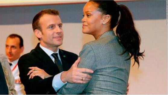 SwannMarcus89's tweet photo. Why does Emmanuel Macron look like he wants to have sex with everybody he meets https://t.co/nuG2ol608l