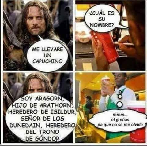 #ElSeñorDeLosAnillos jajaja aunque no salga está cagadisimo