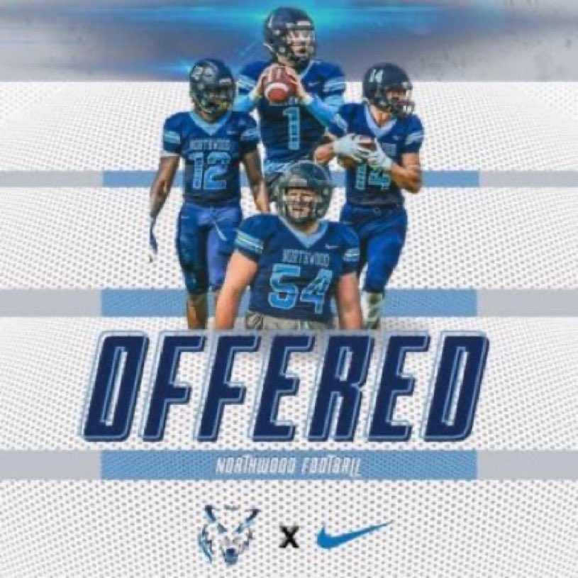 After a great conversation with <a href="/CoachBeurer/">Dustin Beurer</a> I am honored and blessed  to receive an offer from Northwood! <a href="/coachrohn/">Dan Rohn</a> <a href="/CoachBush_DLS/">Brandon Bush</a>