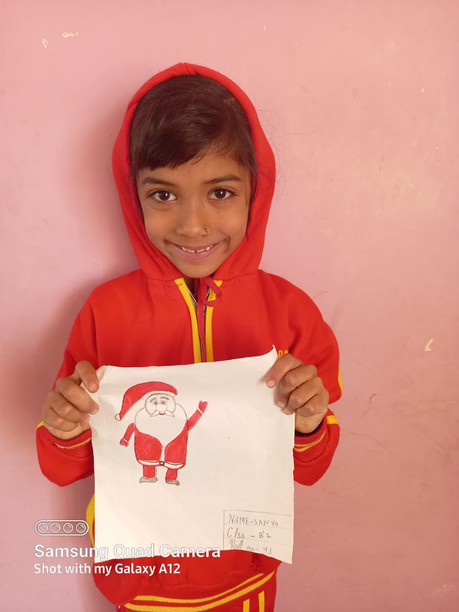 buddha_school's tweet photo. Christmas isn't a season. It's a feeling🎄🎅🎁
Art work by Sanya of Bachpan 2. #artwork #drawing #classroom #learning #school #student #santa #festival #xmasstree #gifts #xmass #bws #wherelearningisfun @sarikamalhotra2 @Krish_Vaishali @PramodThakur786 @RekhaRay16 @sunitasinha1810 https://t.co/Ztg4kTNxH6