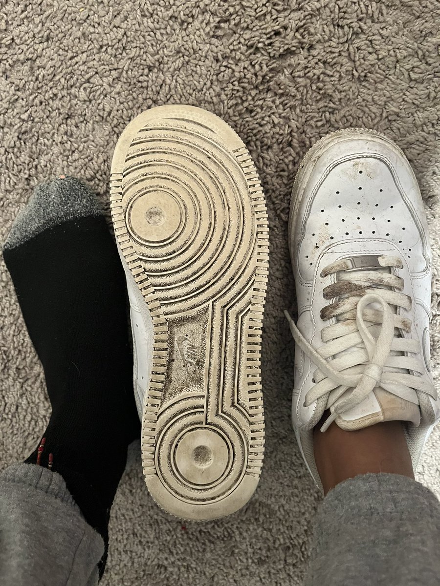 BegLadyFury's tweet photo. Who’s going to be a good boy and clean my sneakers? Top, Sides, AND your favorite- the bottom 👅 👅 👅 

femdom• finsub • findom • footslave • cuck • sneakers • dirtysoles • ebonydomme https://t.co/qFZJlvJGFq