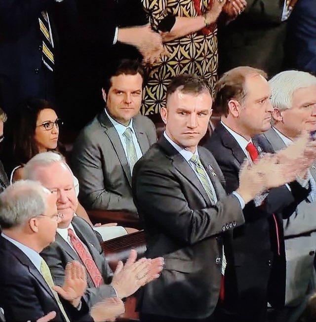 Can you name two GOP lowlifes who never applauded — not even once — during the countless standing ovations tonight for President Zelenskyy?