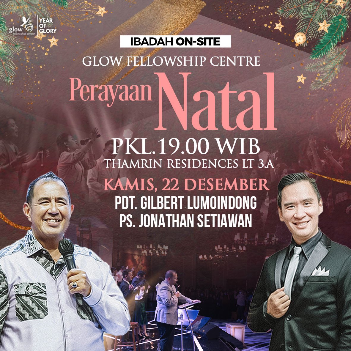 GBI Glow FC (@gbiglowfc) on Twitter photo Malam ini Ps.Gilbert Lumoindong & Ps <a href="/jonatansetiawan/">jonatan setiawan</a> dari GBI Keluarga Allah akan memberkati kita lewat Firman Tuhan
Dalam ibadah 3 days to Christmas
Kamis 22 Desember Jam 19
Glow Thamrin Residences Malam ini Ps.Gilbert Lumoindong & Ps <a href="/jonatansetiawan/">jonatan setiawan</a> dari GBI Keluarga Allah akan memberkati kita lewat Firman Tuhan
Dalam ibadah 3 days to Christmas
Kamis 22 Desember Jam 19
Glow Thamrin Residences