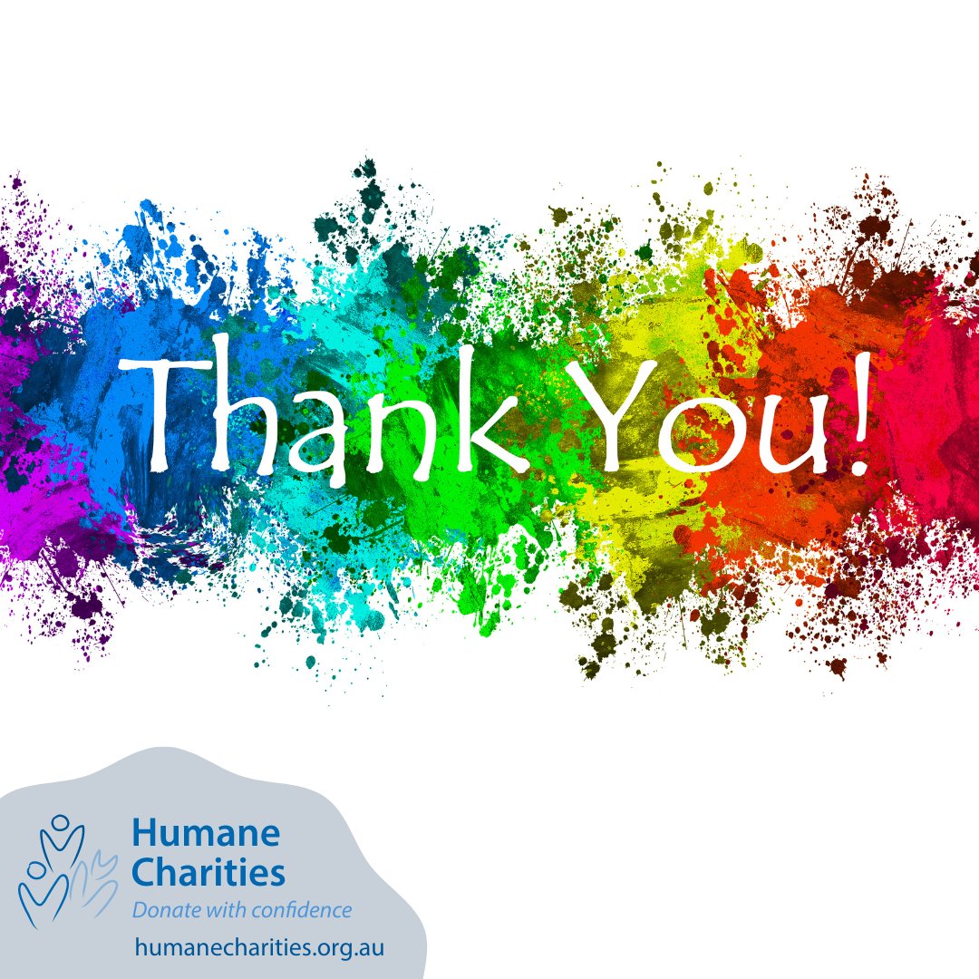 HumaneCharities's tweet image. #ThankYou for your support of the Humane Charities List and all our charities during 2022! 🥳 🐁 👍