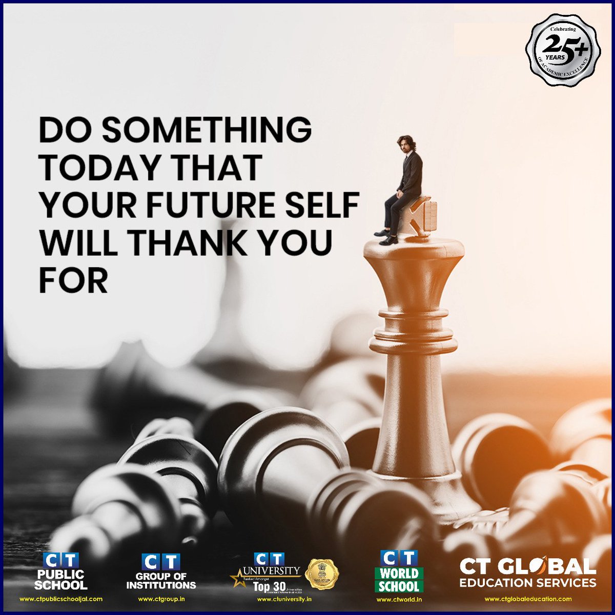 ctworldschool's tweet photo. Do something today that your future self will thank you for.
#future #todaylife #life #ctgroup #jalandhar #punjab #bestcollege #morningpost #socialmedia https://t.co/QdUJ9DLsic