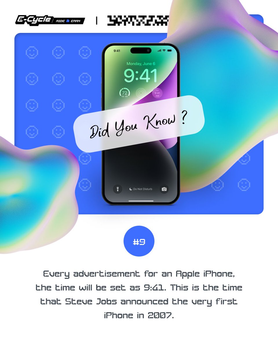 🍎 Think Different

🤲 E-Cycle Social Networks: linktr.ee/ecycle.life 🤲
#ecycle #Ecycle #cycling #popular #socialfi #rideandearn #Apple #lifestyle #NFT #Blockchain