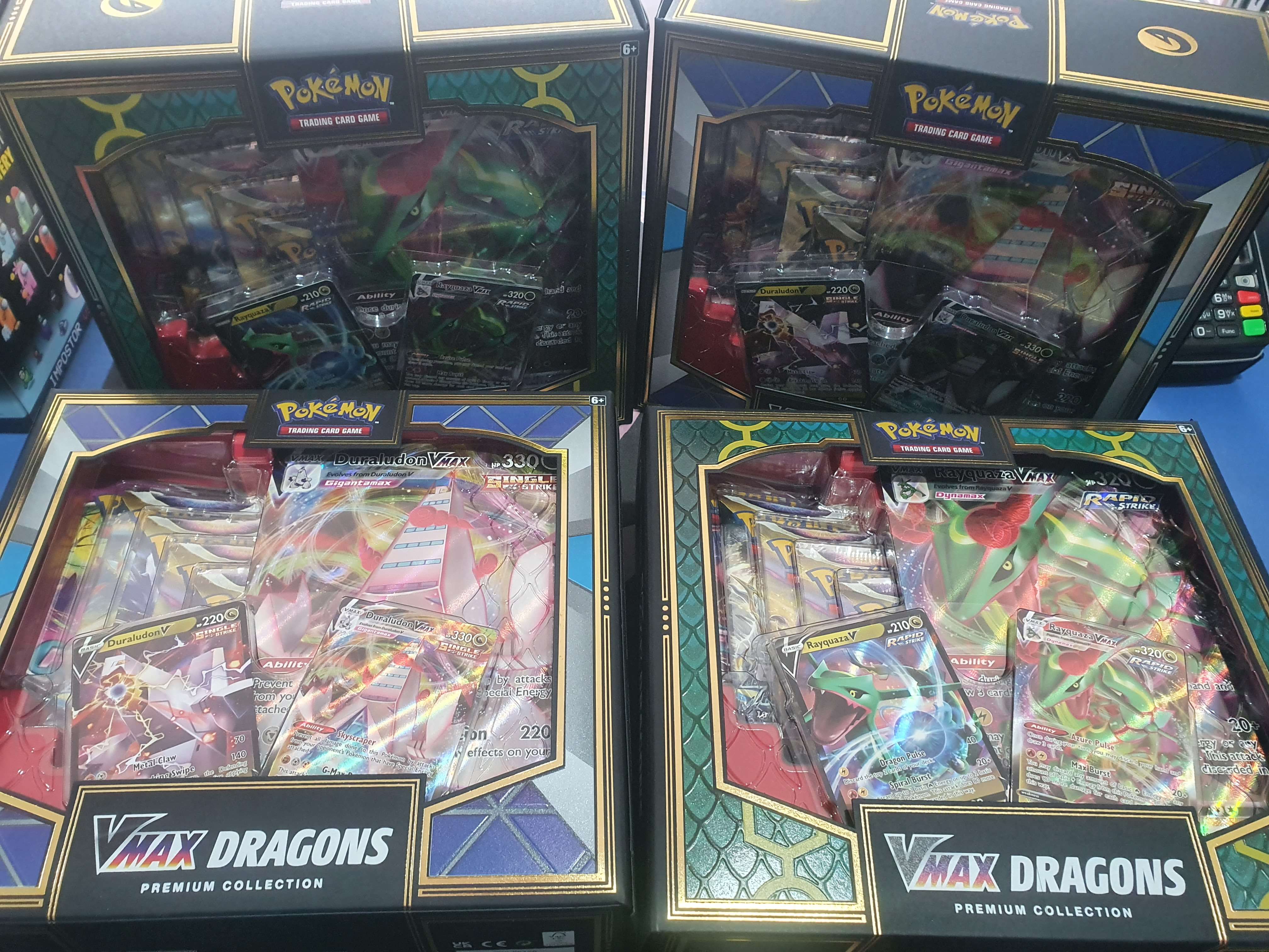 Pokemon Trading Card Game: VMAX Double Dragons Premium Collection