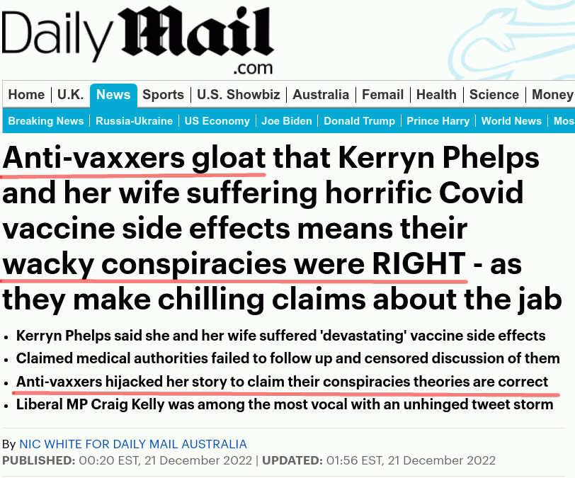 TotallyCancelled on Twitter "Antivaxxers gloat that Kerryn Phelps and