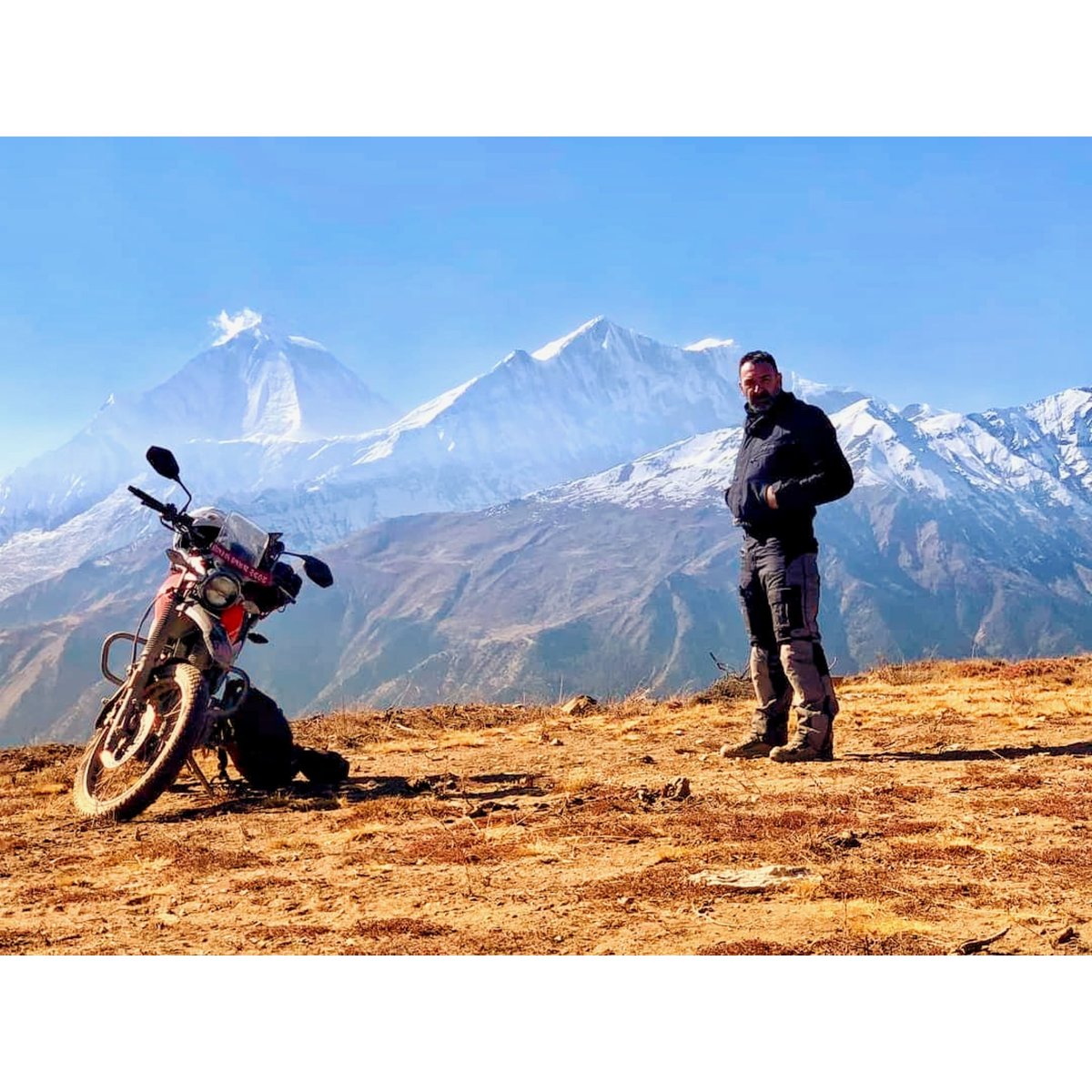 City_MotorBike's tweet photo. With the bike &amp; the natural beauty of the mountains as my companions. There's nothing quite like the freedom and thrill of hitting the road on two wheels, and with such a stunning backdrop to admire, every ride is truly a journey to remember. 
#VisitNepal #Nepal #muktinath #ttot https://t.co/01EyJg8g3V