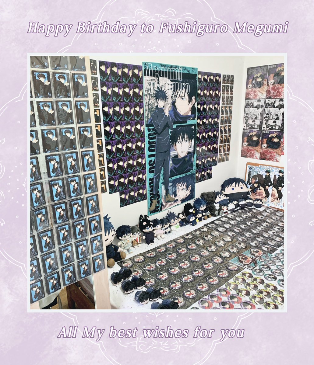 ☾ ⋆ • ⋆ ✦ • ⋆ ︎𝟚𝟘𝟚𝟚•𝟙𝟚•𝟚𝟚 ⋆ • ✦ ⋆ • ⋆ ☾ 
 𝐻𝑎𝑝𝑝𝑦 𝐵𝑖𝑟𝑡ℎ𝑑𝑎𝑦 𝑡𝑜 𝐹𝑢𝑠ℎ𝑖𝑔𝑢𝑟𝑜 𝑀𝑒𝑔𝑢𝑚𝑖

＃伏黒恵誕生祭2022 ＃伏黒恵誕生祭 ＃伏黒恵 #fushiguromegumi