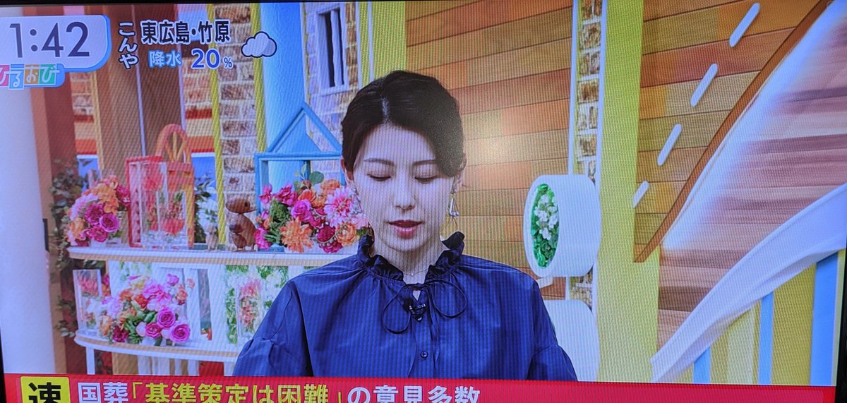u*5様 TBSアナウンサー 上村彩子 直筆サイン入り色紙 彩子さん サイン (TBSアナウンサー) 上村