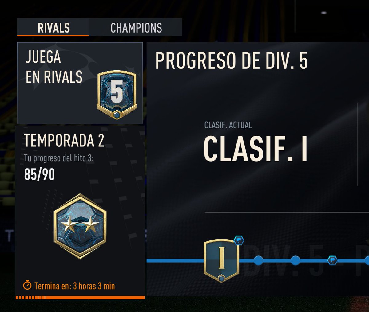 CombellasFC's tweet photo. @EAFIFADirect @EASPORTSFIFA I demand my Milestone 3 rewards @EAHelp @EASPORTSFutbol @EASPORTSFIFA @EASPORTSEsp https://t.co/vYe2MJUtaO
