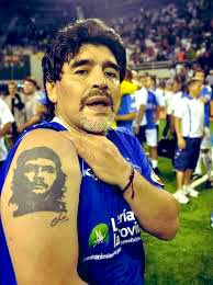 Che is the Argentinian common icon for Maradona- Messi